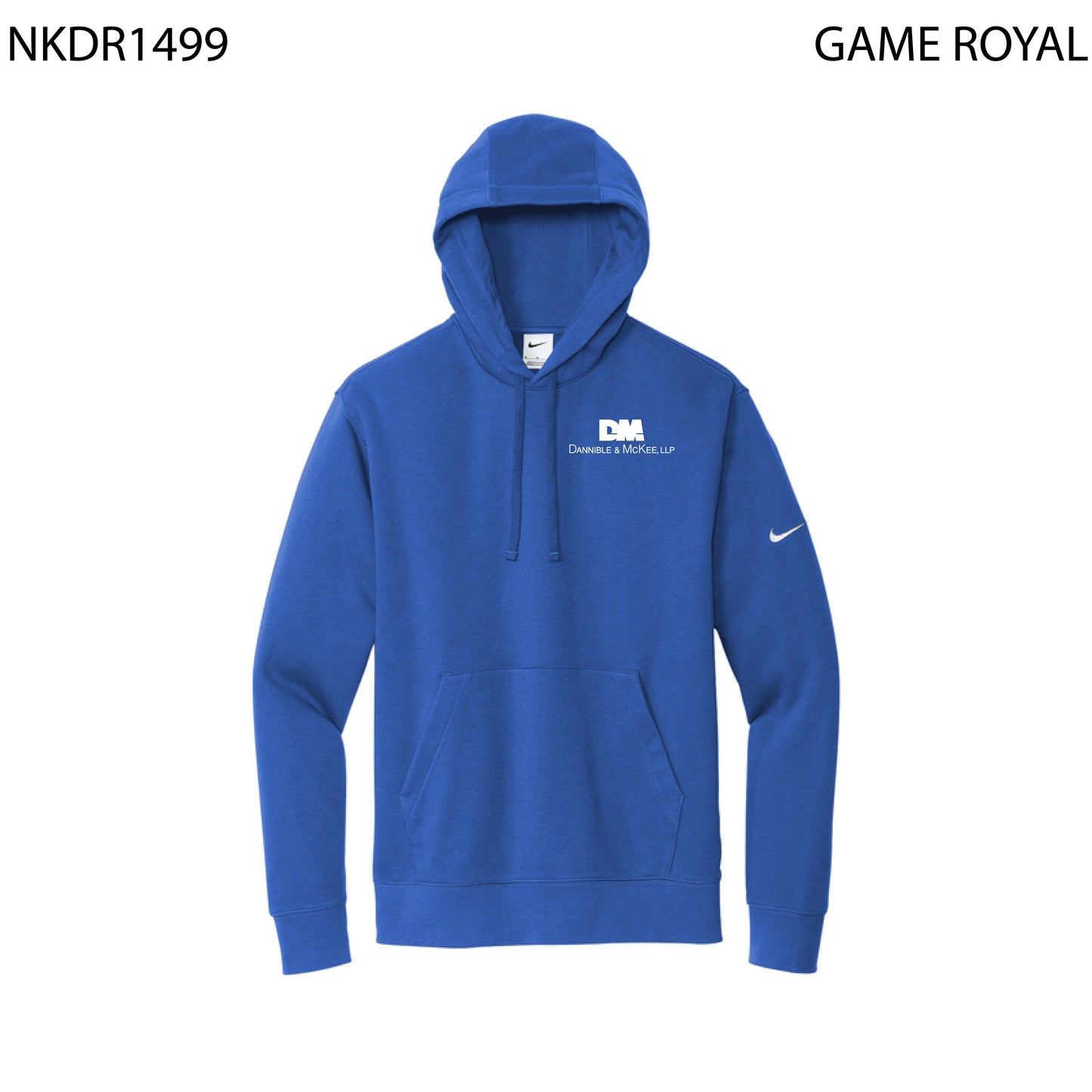 Nike Club Fleece Sleeve Swoosh Pullover Hoodie