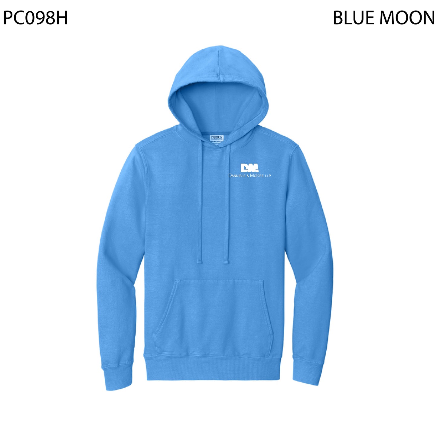 Port & Co™ Beach Wash® Garment-Dyed Pullover Hooded Sweatshirt