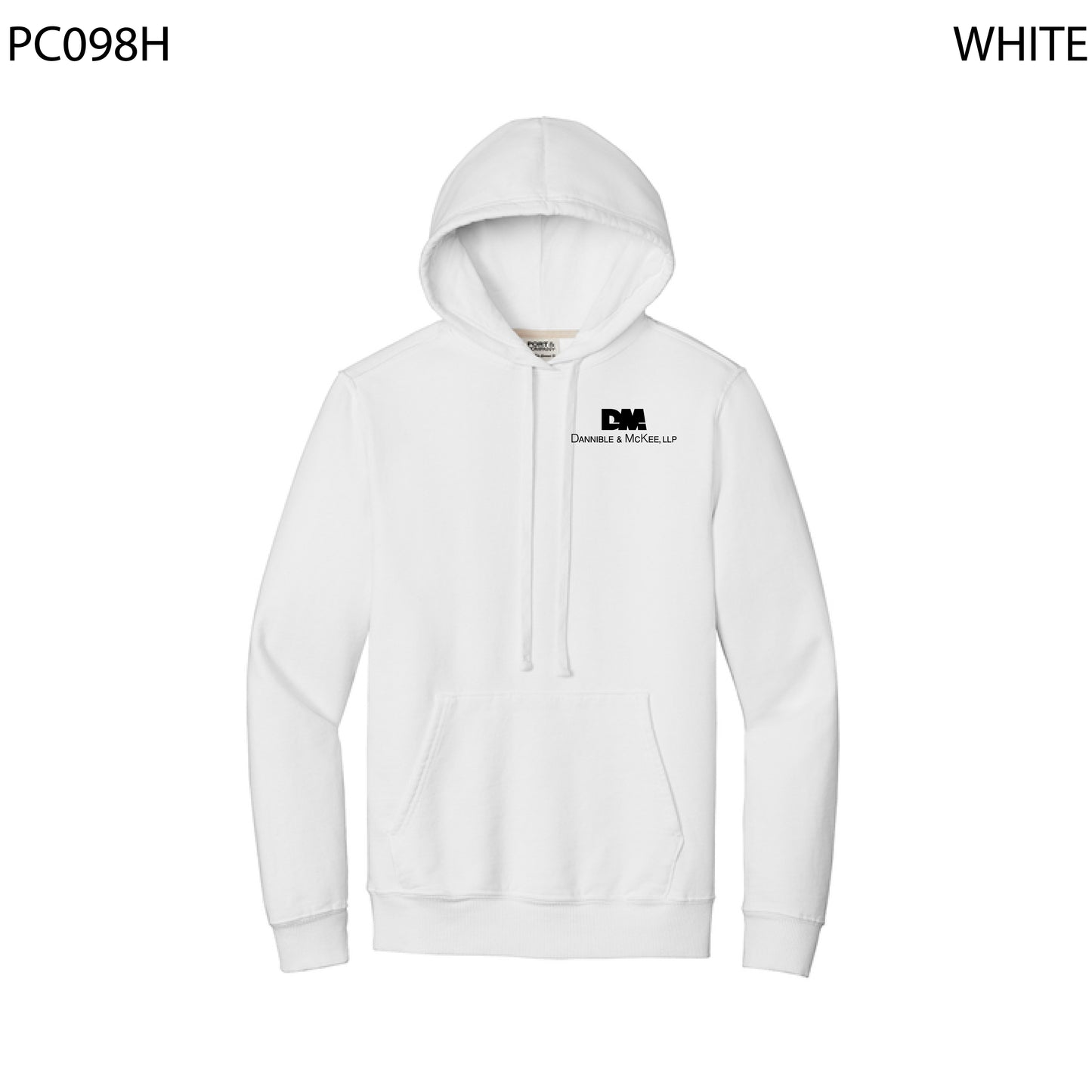 Port & Co™ Beach Wash® Garment-Dyed Pullover Hooded Sweatshirt