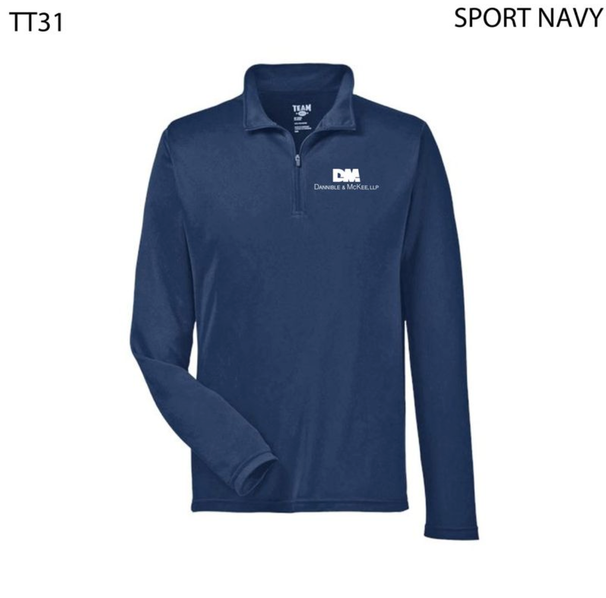 Men's Zone Performance Quarter-Zip Pullover - TT31 – DM Team Store